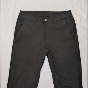 Lululemon ABC Commission Pant Slim, Size 30/32, Warpstreme Fabric Olive Green